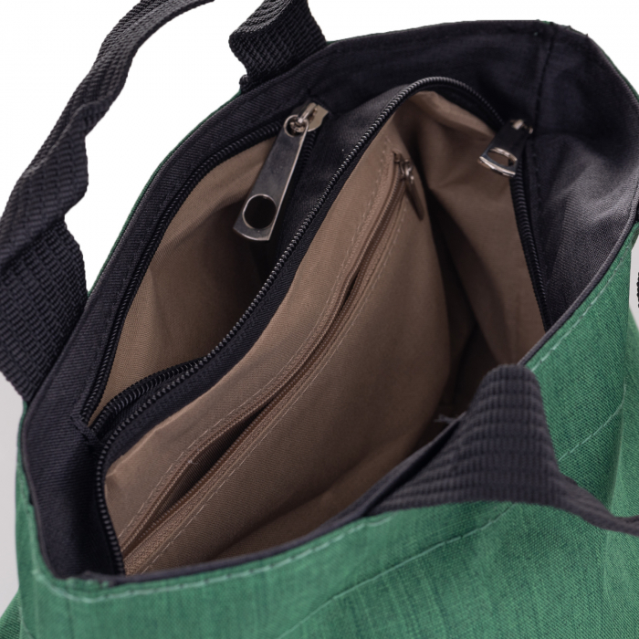 Gentuta cosmetice din material textil panzat, albastru [3]