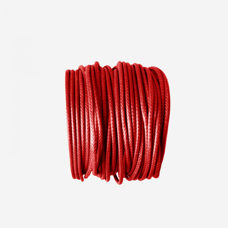 Brățări - Bratara magnetica cu multe siruri inegale, rosie