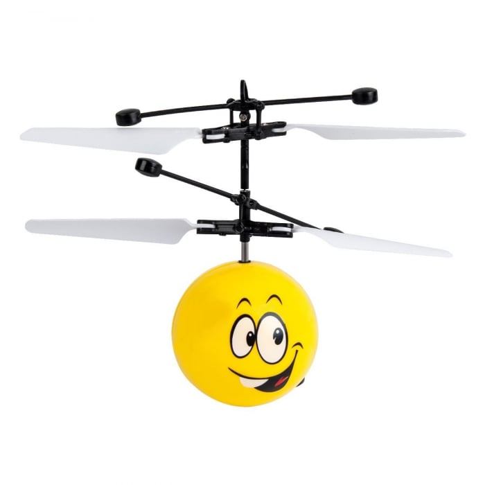 Elicopter mini galben Smiley cu infrarosii, Lioness, 16 x 5.5 x 17.5 cm [1]