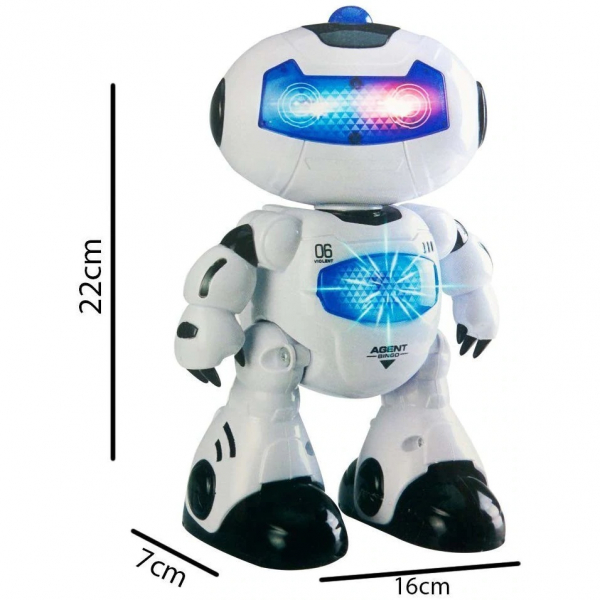 Robot de jucarie Digital Warrior 09 ,canta si danseaza 7x16x22 cm [5]