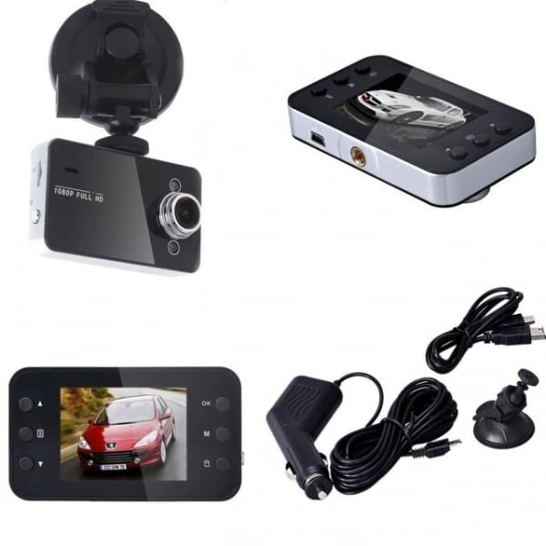 Camera Auto HD Blackbox K-6200, 1080p, 2.4 Inch Display, 2 Led-uri pentru Night Vision [3]