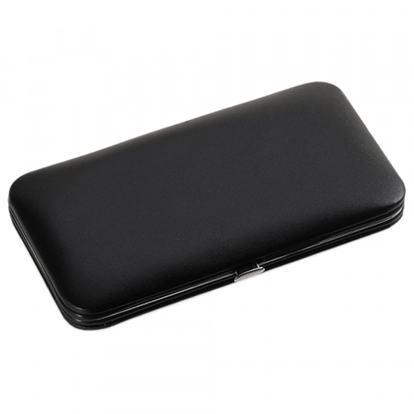 Trusa manichiura si pedichiura,  12 piese, inox, negru [3]