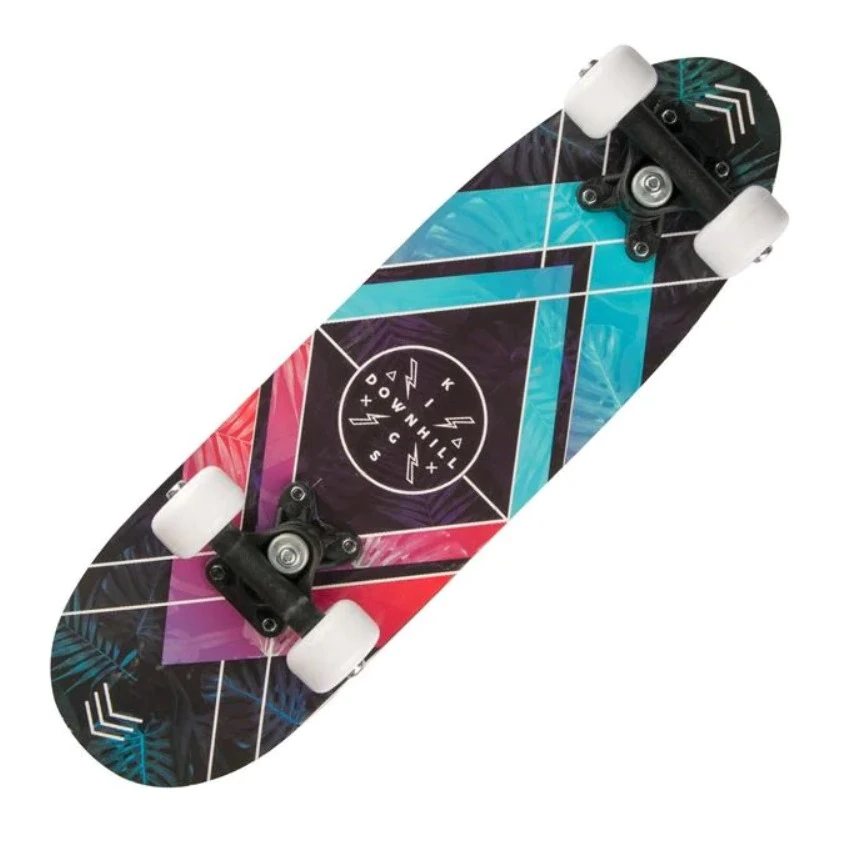 Skateboard DownHill 53x15 cm, Negru [1]