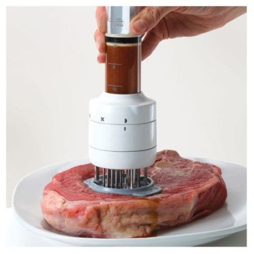 Injector de sosuri pentru carne, cu efect de fragezire si aroma [2]
