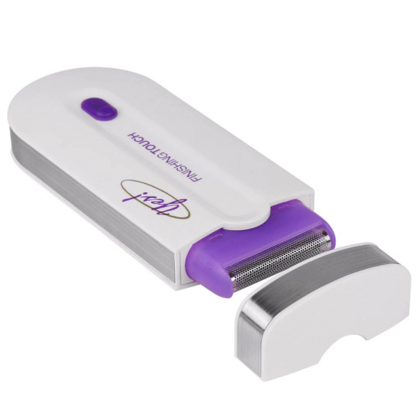 Epilator portabil Finishing Touch cu incarcare USB, elegant, cu tehnologie Sensa-Light, fara durere, alb [4]