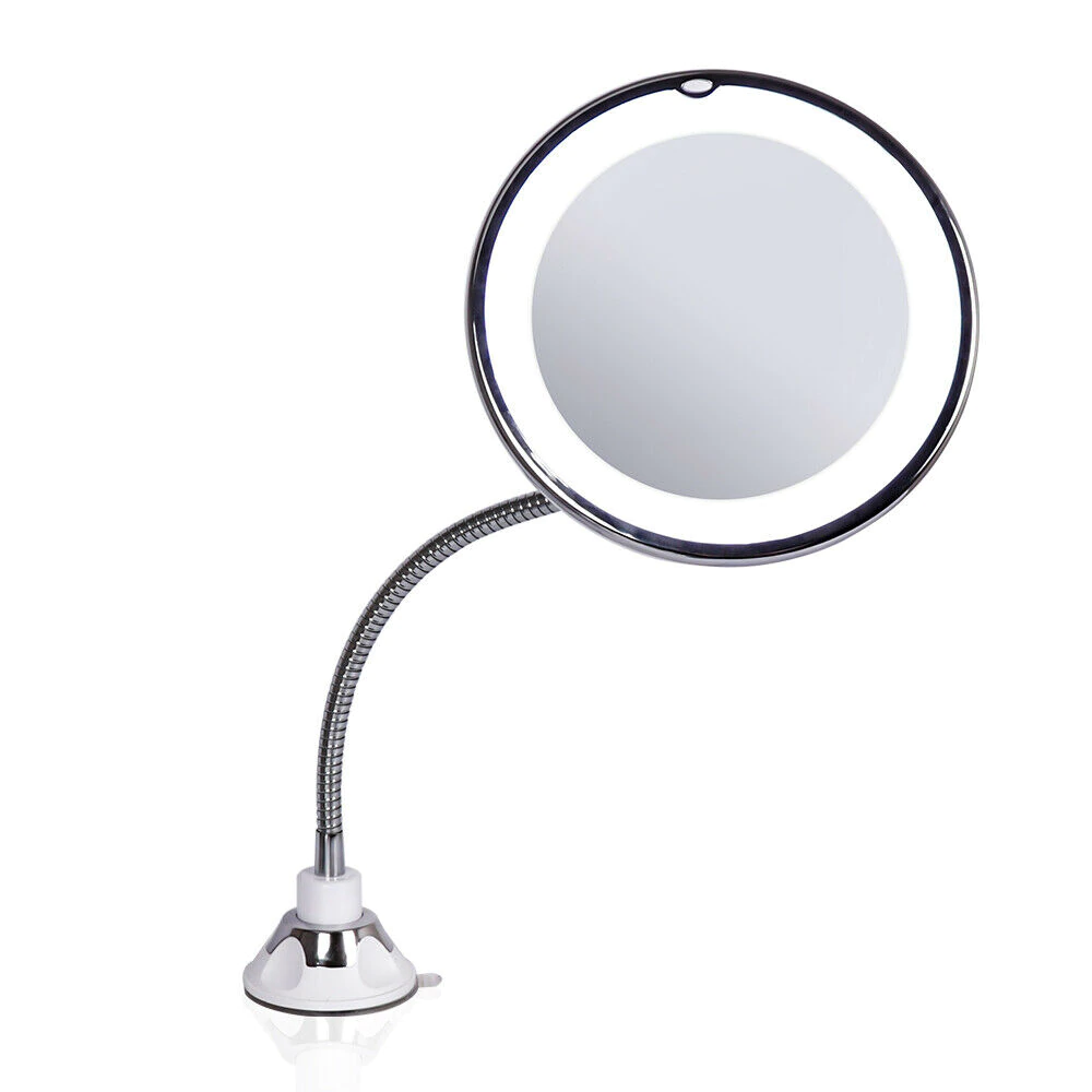 Oglinda de machiaj iluminata LED, cu brat flexibil de 34cm si rotire 360°, Matheus-FlexMirror2 [1]