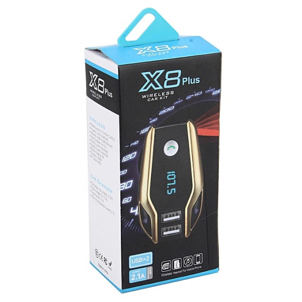 Modulator FM, cu afisaj digital - X8 plus [2]