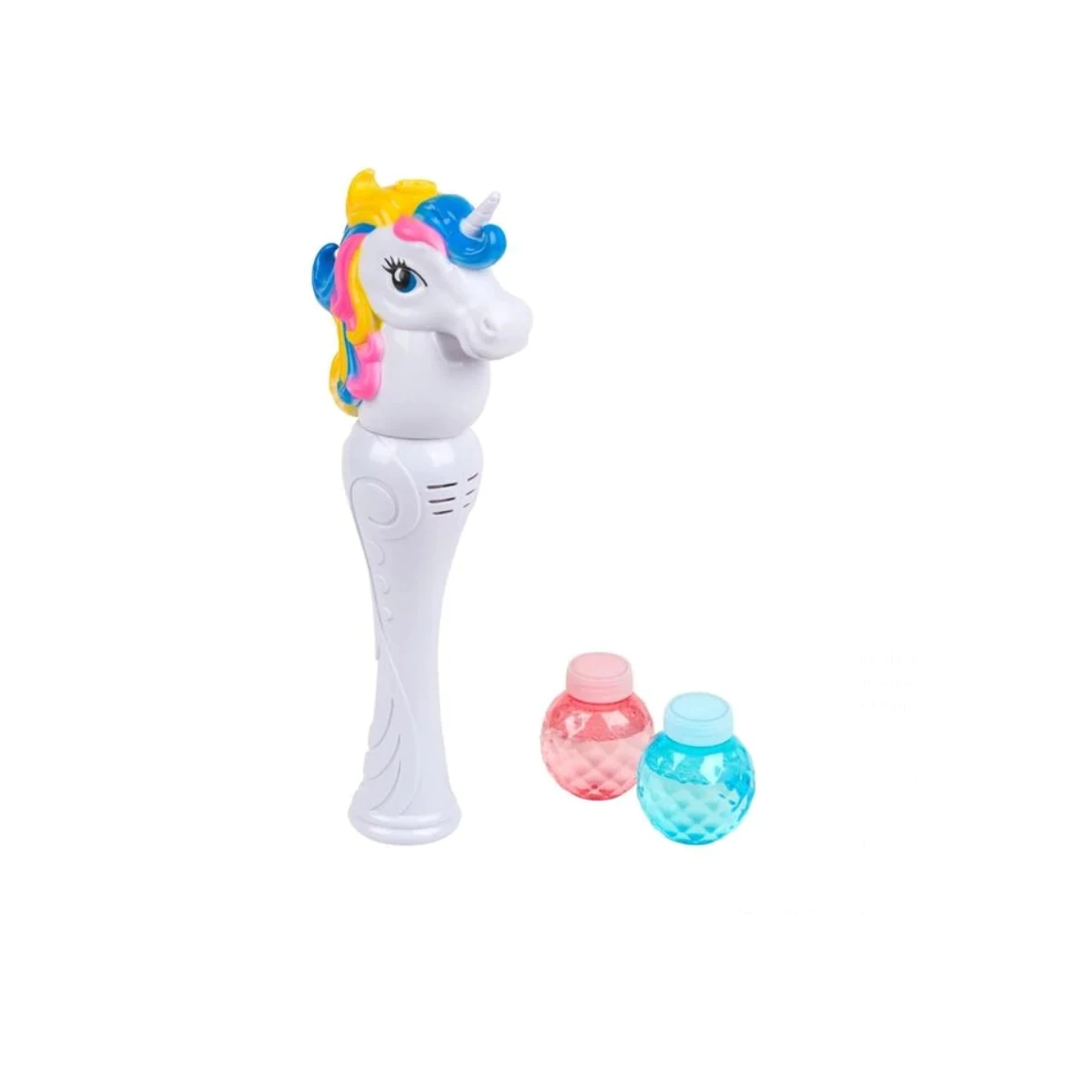 Jucarie Unicorn de facut baloane de sapun, cu sunet si lumina , 30 cm [2]