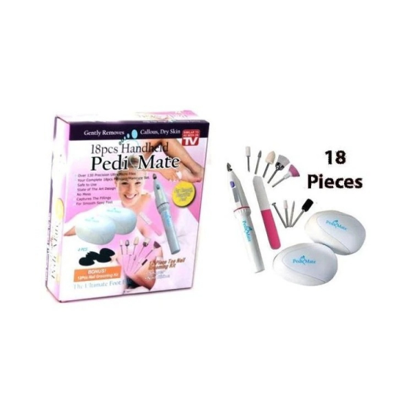 Set Manichiura-Pedichiura, Pedi Mate, 18 Accesorii [5]