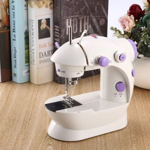 Masina de Cusut portabila cu Pedala, Alimentare pe Baterii sau la Retea 220V [7]