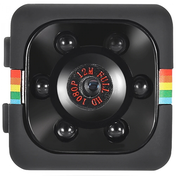 Mini Camera Spion iUni SQ11, Full HD 1080p, Audio Video, Night Vision, TV-Out, Black [2]