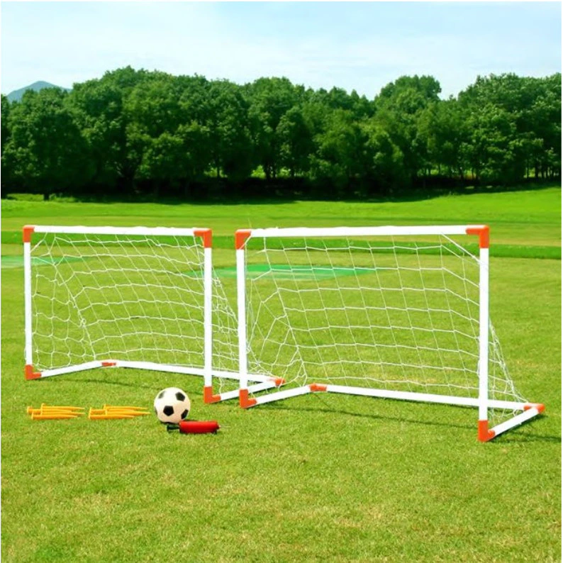 Set 2 x mini-poarta de fotball cu plasa, Footbal Action, dimensiuni 86x60x39 cm [1]