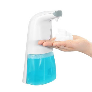 Dispenser automat pentru sapun lichid sau spuma, rezervor 400 ml, elegant [1]