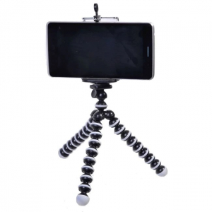 Mini trepied flexibil pentru telefon sau camera video/foto [3]