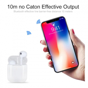 Casti Bluetooth Wireless i11 , Profesionale, TOUCH CONTROL, Functie SIRI, Compatibile Android & iOS [4]