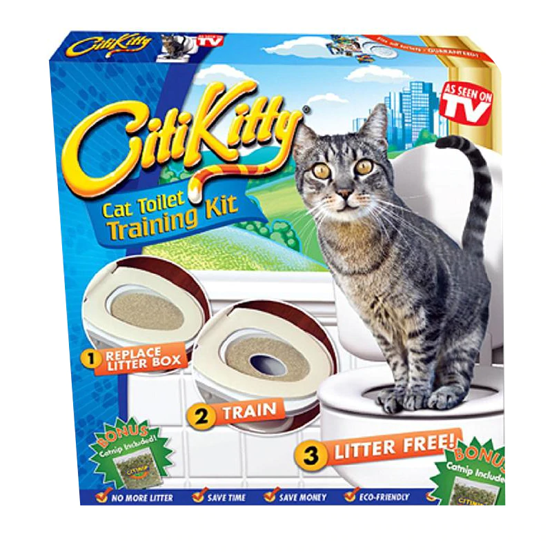Kit pentru educarea pisicilor la toaleta Citi Kitty [0]