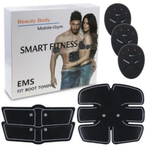Centura electrostimulare sixpad smart fitness pro, 3 piese, 6 moduri pentru exercitii, biceps, abdomen, muschi oblici, coapse, gambe [3]