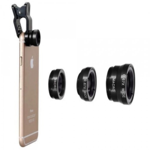 Set 5 in 1 lentile profesionale (wide) + selfie stick + mini trepied + suport smarthphone universal [2]