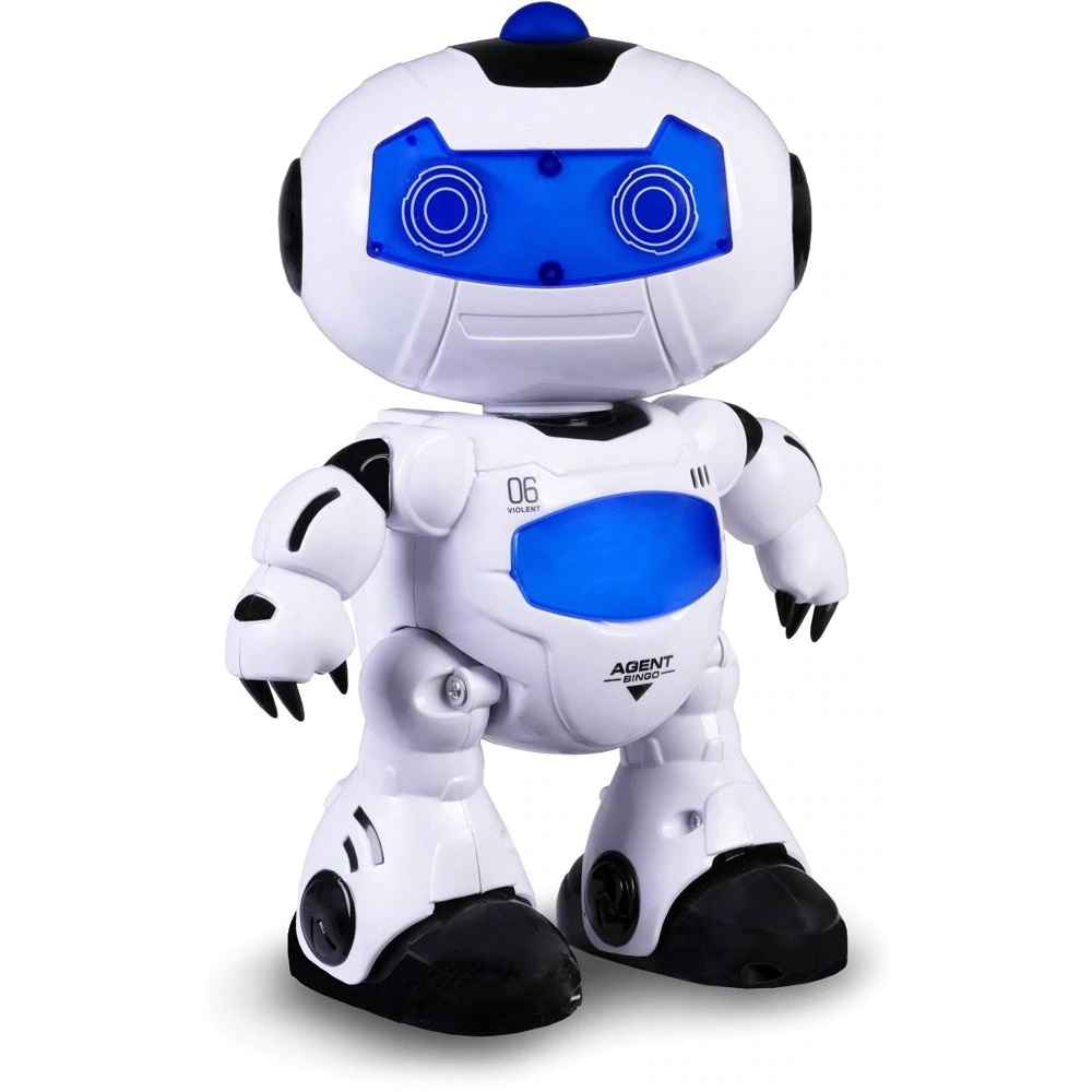 marathon Necklet dress up Robot de jucarie Digital Warrior 09 ,canta si danseaza 7x16x22 cm