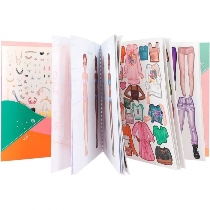 Album Top Model Dress me up Candy and Malia, autocolante Depesche PT12288 [3]