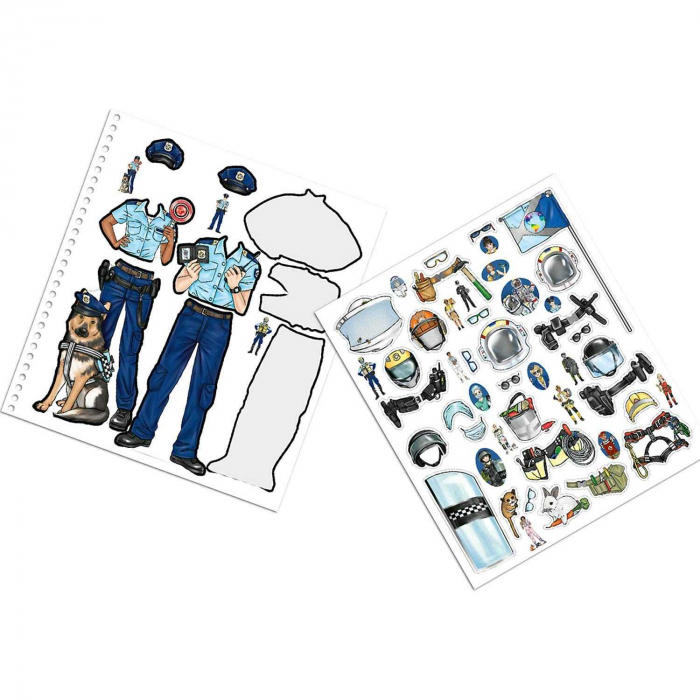 Album Trends Dress me up cu autocolante Meserii Depesche PT11402 [4]