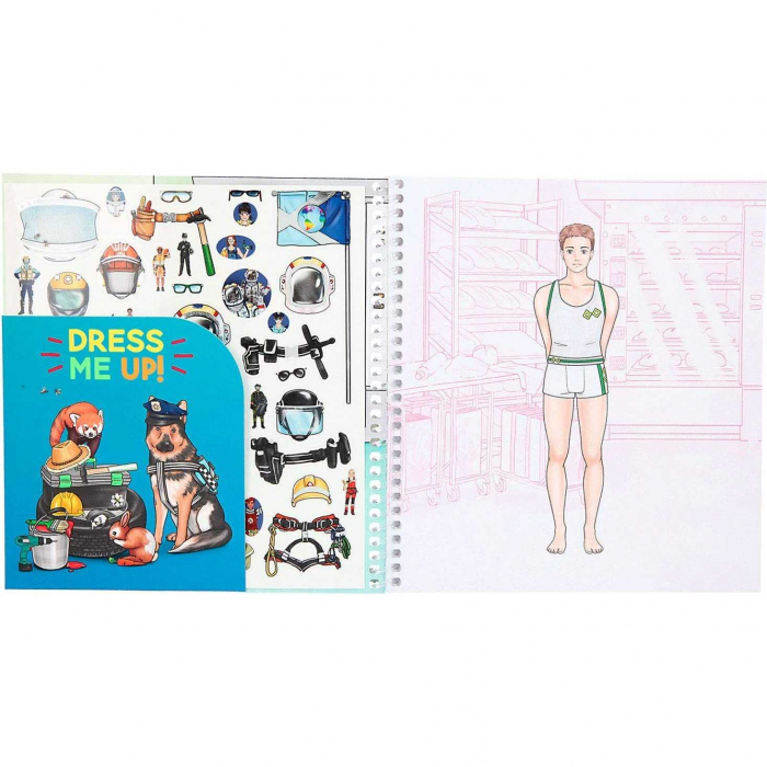 Album Trends Dress me up cu autocolante Meserii Depesche PT11402 [3]