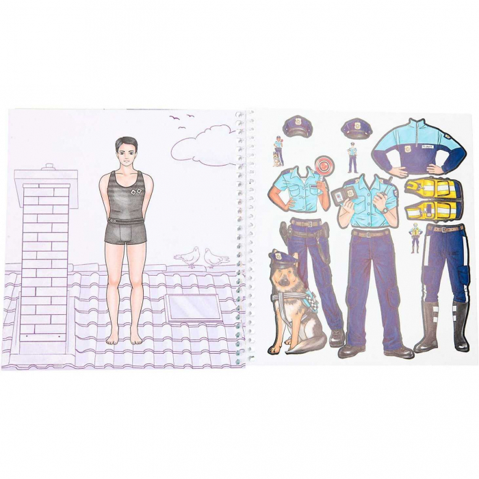 Album Trends Dress me up cu autocolante Meserii Depesche PT11402 [5]