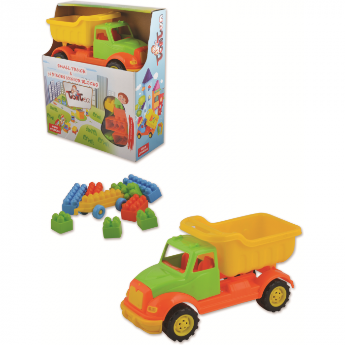 Autobasculanta 30 cm cu 36 piese constructie Ucar Toys UC103 [3]