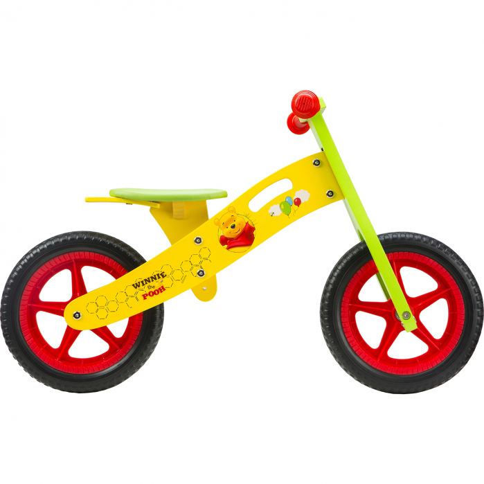 Bicicleta din lemn fara pedale 12 Winnie the Pooh Seven SV9910 [2]