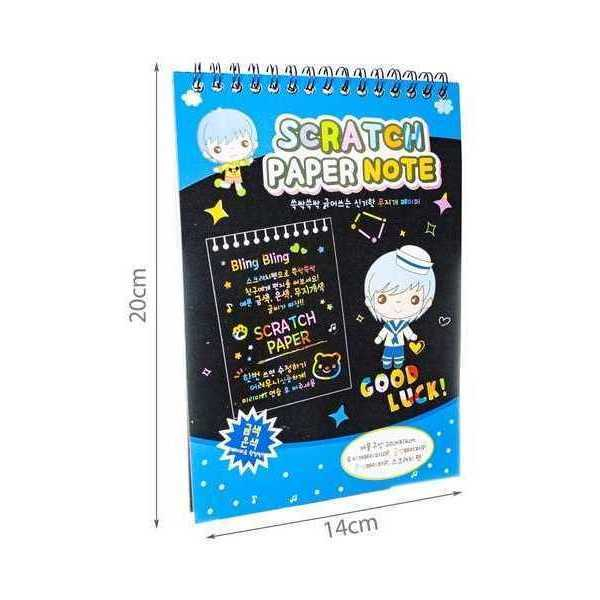 Caiet Fise Razuibile Scratch Paper Note Iso Trade MY370701 [5]