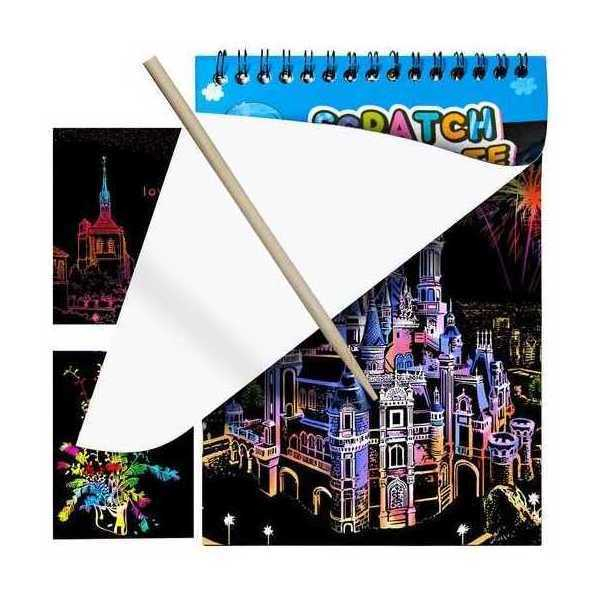 Caiet Fise Razuibile Scratch Paper Note Iso Trade MY370701 [4]