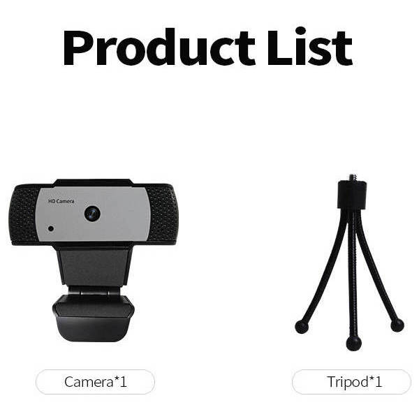 Camera Web 5MP, USB 2.0, FullHD, Autofocus, Trepied inclus In One IO0040 [2]