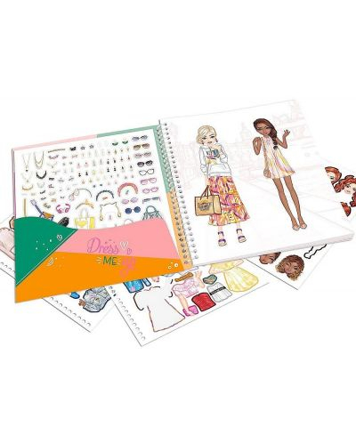 Carte cu stickere Dress me up Love  TOPModel [2]