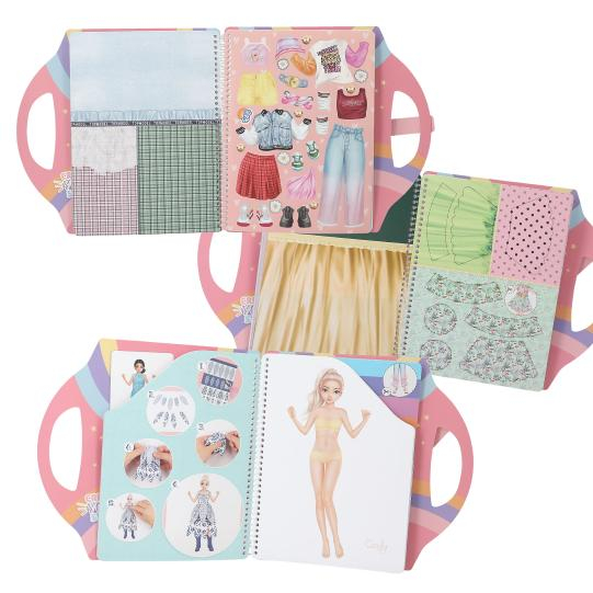 Carte cu stickere TOPModel Dress Me Up Collage [3]