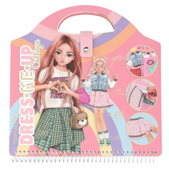 Carte cu stickere TOPModel Dress Me Up Collage [2]