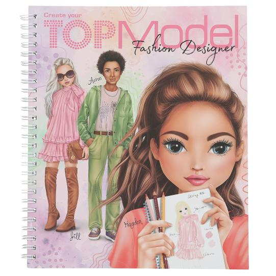 Carte cu stickere TOPModel Dress Me Up Fashion Designer [1]