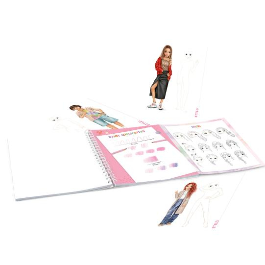Carte cu stickere TOPModel Dress Me Up Fashion Designer [3]