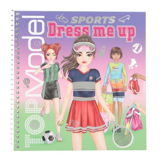 Carte cu stickere TOPModel Dress Me Up Sport [2]