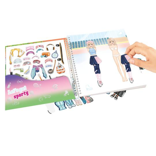Carte cu stickere TOPModel Dress Me Up Sport [3]