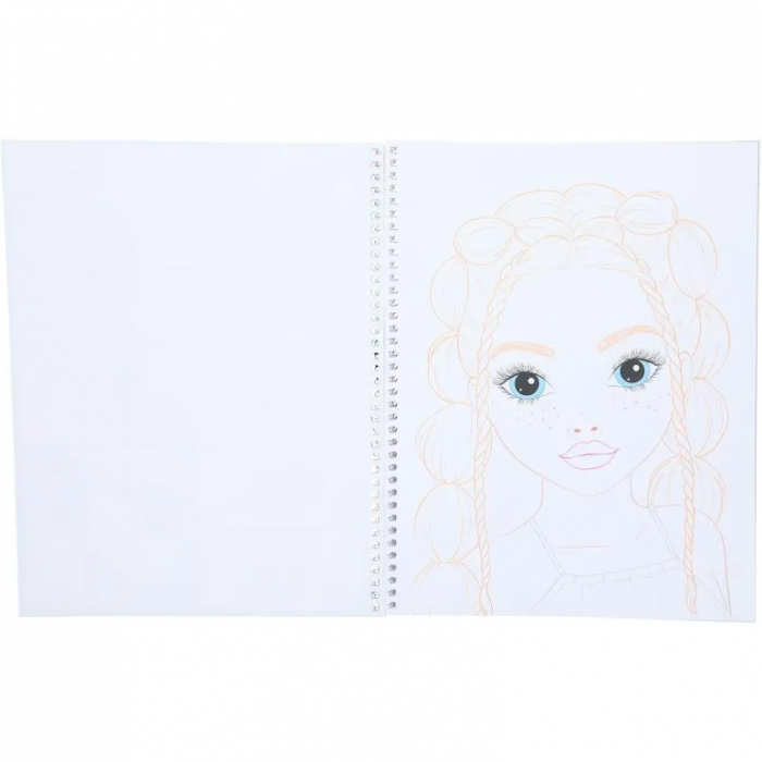 Carte de colorat Create Make-Up Top Model Candy Depesche PT12415 [3]