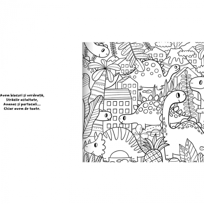 Carte de colorat Dinozauri Mimorello EK6873 [2]