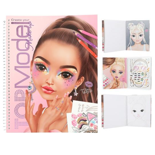 Carte de colorat TOPModel Make-Up [1]