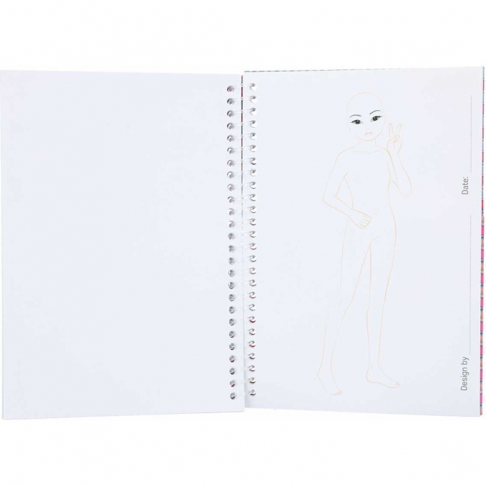 Carte de colorat TOPModel Pocket Love Depesche PT11821 [2]