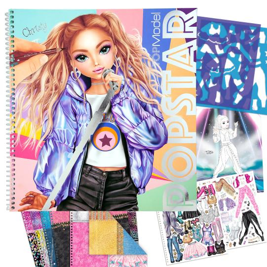 Carte de colorat TOPModel POPSTAR [2]