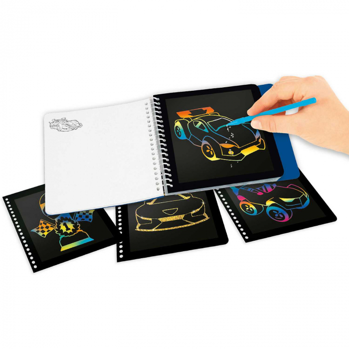 Carte Mini Magic Scratch Monster Cars Depesche PT12116 [5]
