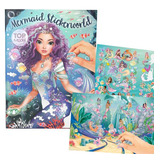 Carte TopModel cu  autocolante sirene Mermaid [1]