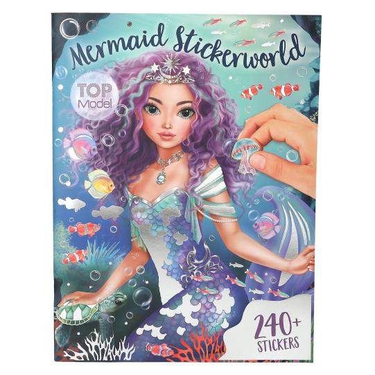 Carte TopModel cu  autocolante sirene Mermaid [2]