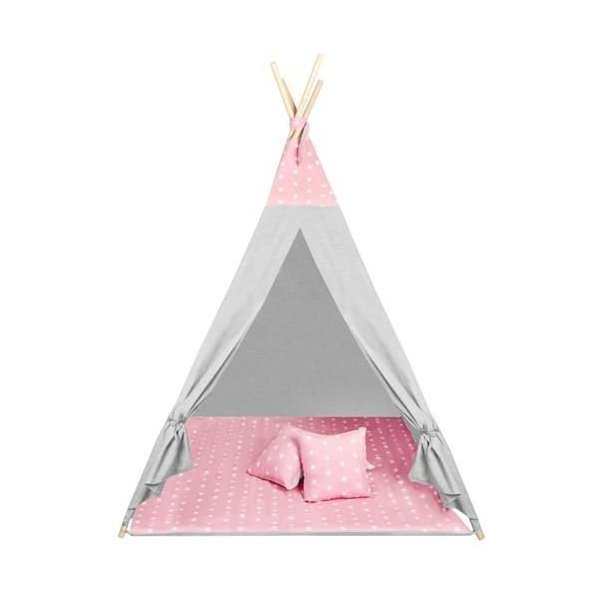 Cort copii XXL Teepee, Cort, Covoras, 3 Perne Iso Trade MY17243 [3]