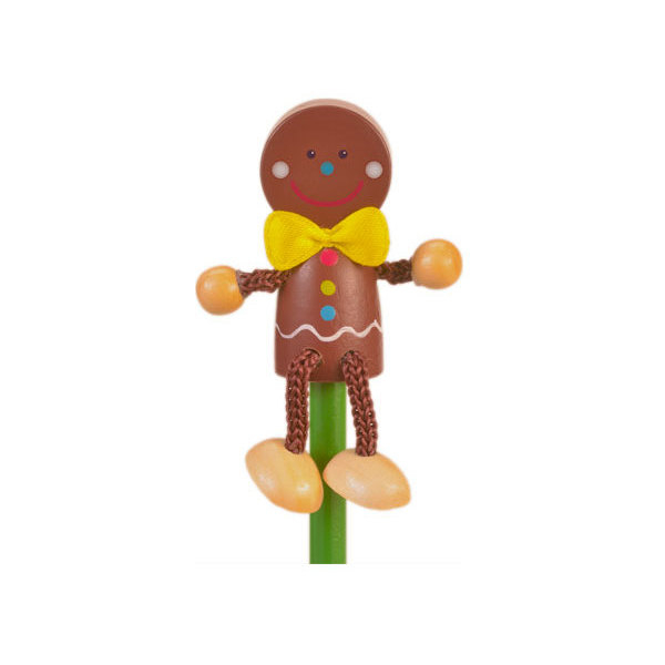 Creion cu figurina lemn Om Turta Dulce Fiesta Crafts FCP-5186 [2]