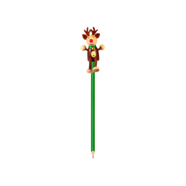 Creion cu figurina lemn Ren Fiesta Crafts FCP-5166 [3]